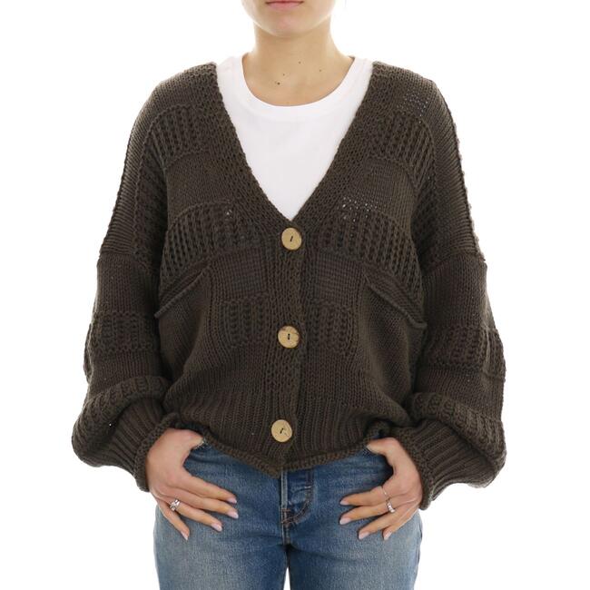 CARDIGAN TRAFORATO HAVEONE - Mad Fashion | img vers.1300x/